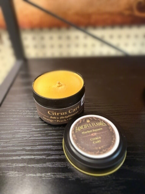 Citrus Cart Scented Soy Candles and Wax Melts