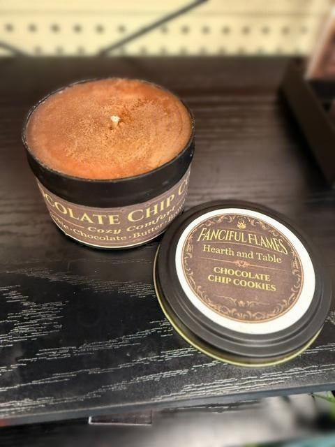 Chocolate Chip Cookie Scented Soy Candles and Wax Melts