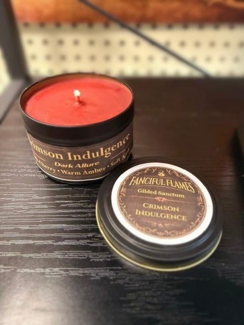 Crimson Indulgence Scented Soy Candles and Wax Melts