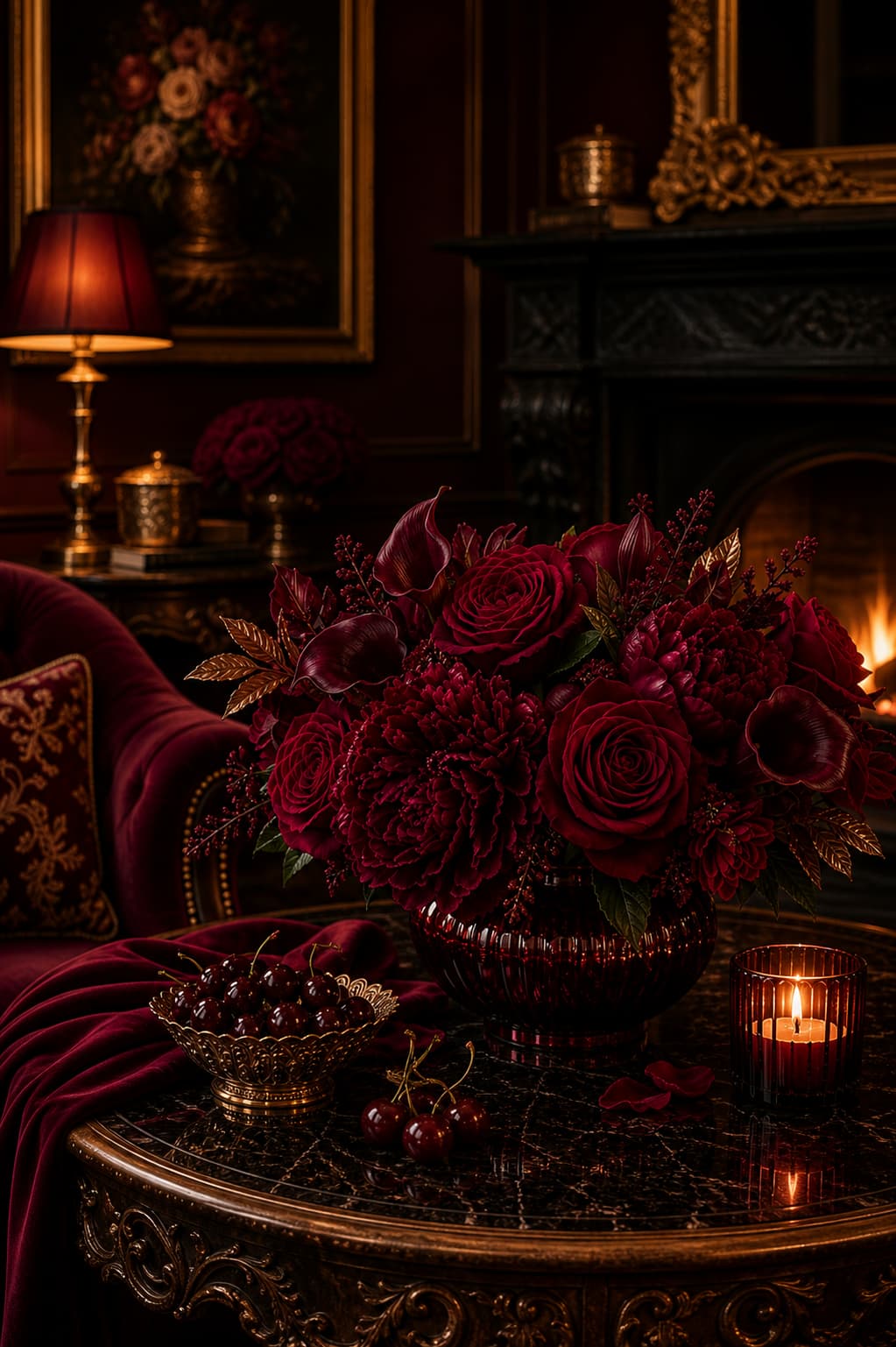 Crimson Indulgence Scented Soy Candles and Wax Melts