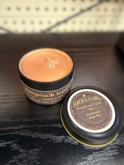 Sunpeach Iced Tea Scented Soy Candles and Wax Melts