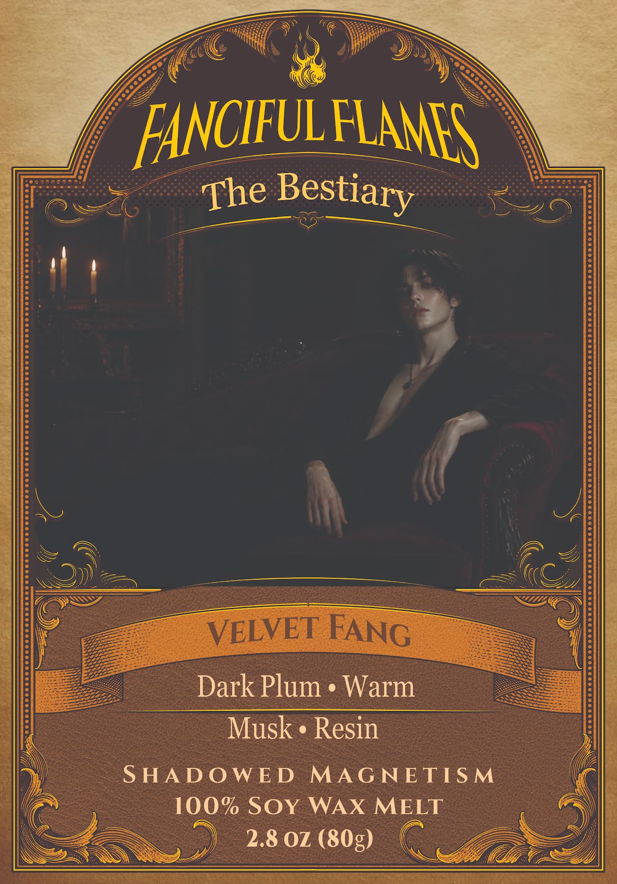 Velvet Fang Scented Soy Candles and Wax Melts